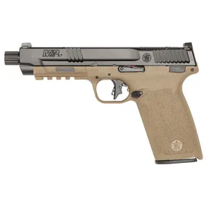 Smith & Wesson M&P 5.7X28 Optics Ready 5" Threaded Barrel FDE/Black 22 Round
