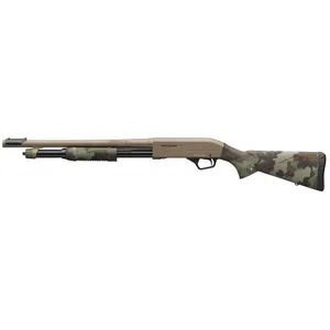 Winchester SXP Defender 12GA 18" FDE/Woodland Optics Ready 5 Round
