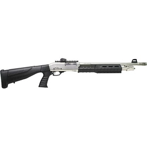 Iver Johnson 12 Gauge 3" Chamber 18" Barrel 4Rds Silver