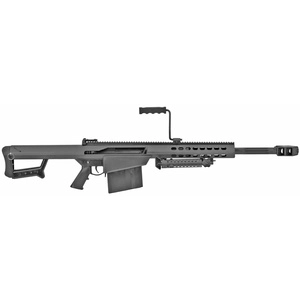 Barrett 82CQ .50 BMG Semi-Automatic Rifle 20" Fluted Barrel Black Synthetic Stock 10 Round