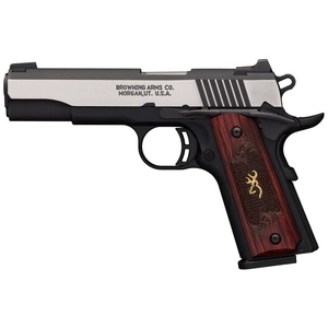 Browning 1911-380 Black Label Medallion Pro 380ACP 4.25" Barrel 8Rds 2Mags Black