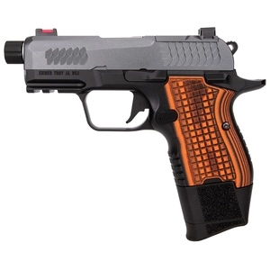Kimber America CDS9 SA 9mm 3.64" Threaded Barrel (1) 15Rd (1) 13Rd 2Mags Black and Gray