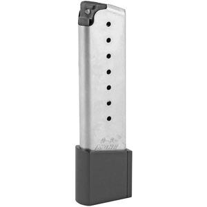 Kahr Arms Magazine 9mm 10Rds Fits K/KP/S/CW Models with Grip Extension Silver