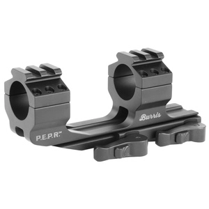 Burris Optics Proper Eye Position Ready Quick Detach Mount (PEPR) Fits Picatinny 1" w/Picatinny Tops Black