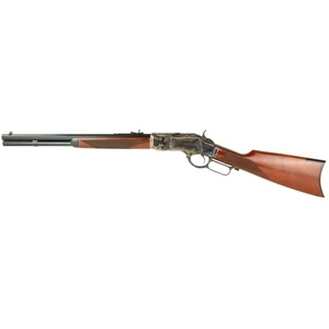 Cimarron 1873 Saddle Rifle 45 Long Colt 18" Octagon Barrel 10Rds Case Hardened