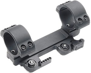 Larue Tactical In Line QD Scope Mount Black Aluminum 30mm Tube Medium Rings