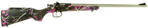 Crickett Youth 22 LR 16.12" Stainless Steel Barrel 1Rd Muddy Girl