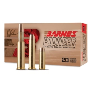 Barnes Pioneer 45-70 Government 300 Grain Triple Shock X Bullet 20 Round Box 