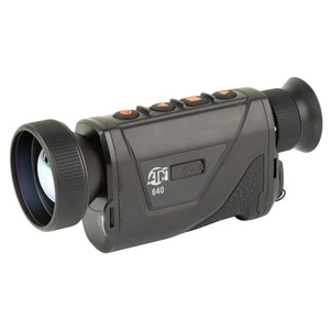 ATN Corp BlazeHunter Pro 650 Thermal Monocular with Laser Range Finder 3-28X Magnification 50mm Objective 640x512 Sensor Matte Finish Black Includes Battery Charger and Pouch 