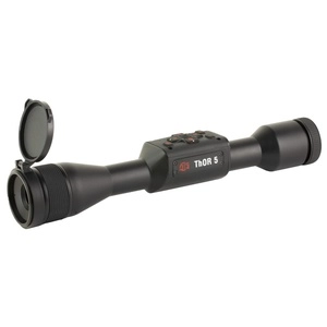 ATN Corp THOR 5 Thermal Rifle Scope 3-12X19mm 30MM Main Tube 320x240 Sensor Resolution Multiple Reticles Matte Finish Black 