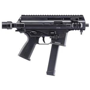 B&T APC9K PRO 9MM 4.3" Threaded Barrel Black Telescopic Brace Adapter Glock Compatible 30 Round