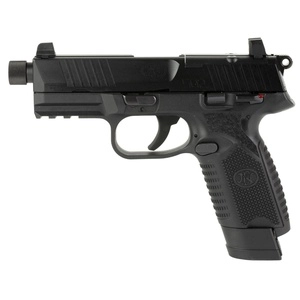 FN 502 .22 LR 4.6" Threaded Barrel Optics Ready Black 15 Round Capacity