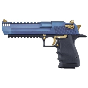 Magnum Research Desert Eagle 50AE 6" PVD Finish Carbo Blue/Black 7 Round