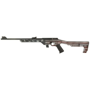 Citadel TRAKR .22 LR 18" Bolt Action Rifle Synthetic Stock Fiber Optic Sights Multi-Color