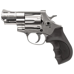 European American Armory Windicator .357 Magnum 2" Nickel Finish Rubber Grips 6 Round