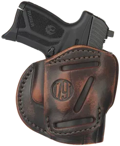 1791 Gunleather 3-Way IWB/OWB Holster Size 4 Vintage Ambidextrous Fits Springfield XD